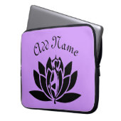 Yoga Lotus Laptopschutzhülle (Vorderseite Links)