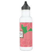 Yoga Lotus Monogram Edelstahlflasche (Rechts)