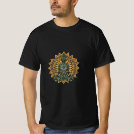 Yoga Lotus Pose Zen Graphic T-Shirt