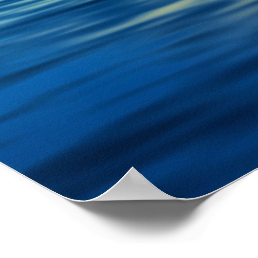 Yoga Lotus Poster (Ecke)