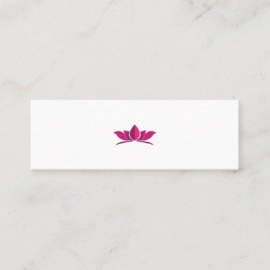 Yoga Lotus Power Meditation Symbol Geschenk für j Telefonnummerkarte