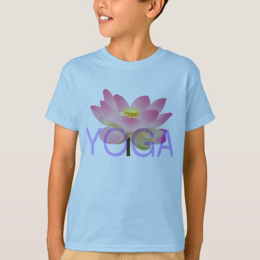 Yoga-Lotus-Shirt T-Shirt (Vorderseite)