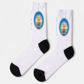Yoga Lotus Socken (Linkes Detail)