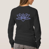 Yoga Lotus T-Shirt (Rückseite)