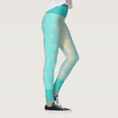 Yoga Lotus tattoo Leggings (Rechts)
