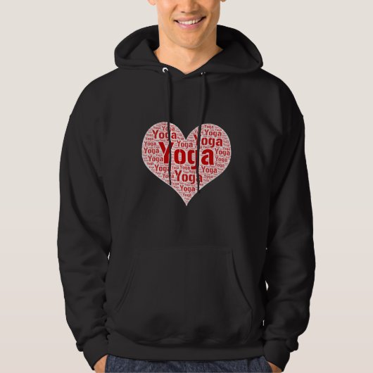 Yoga Lover 17 Hoodie (Vorderseite)