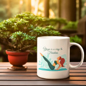 Yoga-Lover-Geschenk für Inspirationen - individuel Kaffeetasse