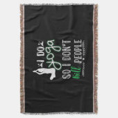 Yoga Lover | I Do Yoga Decke (Vorderseite Vertikal)