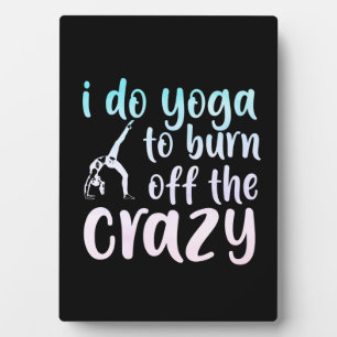 Yoga Lover Ich bringe Yoga aus Fotoplatte