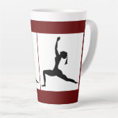 Yoga Lover Milchtasse (Rechte Ecke)