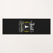Yoga Lover | Nur atmen Yogamatte (Vorderseite (Horizontal))