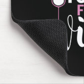 Yoga Lover | Wird Yoga für Wein Mousepad (Ecke)