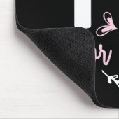 Yoga Lover | Wird Yoga für Wein Mousepad (Ecke)