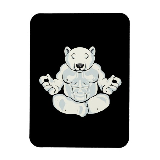 Yoga Lover Women Yoga Magnet (Vertikal)