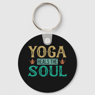 Yoga Lover Yoga heilt das Soul Schlüsselanhänger