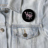 Yoga Lover | Yoga Life Button (Beispiel)