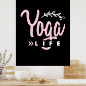 Yoga Lover | Yoga Life Poster (Küche)