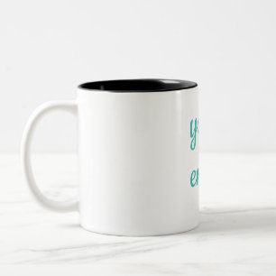 Yoga Lover Yoga machen und das Leben genießen Zweifarbige Tasse