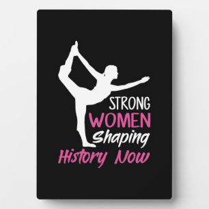 Yoga Lover Yoga Strong Woman Fotoplatte