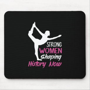 Yoga Lover Yoga Strong Woman Mousepad
