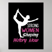 Yoga Lover | Yoga Strong Woman Poster (Vorne)