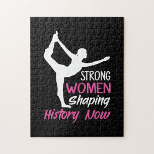 Yoga Lover Yoga Strong Woman Puzzle