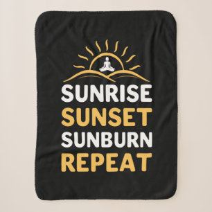 Yoga Lover Yoga Sunrise Sunset Sunburn Repeat Sherpadecke
