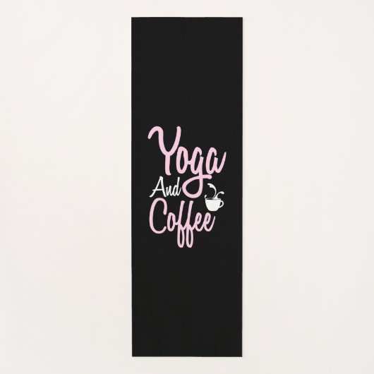 Yoga Lover | Yoga und Kaffee Yogamatte (Vorderseite)