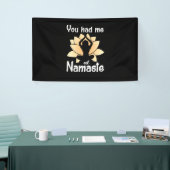 Yoga Lover You Had | Me at Namaste Banner (Messeveranstaltung)