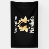 Yoga Lover You Had | Me at Namaste Banner (Vertikal)