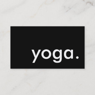 Yoga. LoyalitätsLochkarte Treuekarte