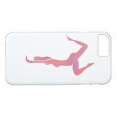 Yoga-Mädchen 3 Case-Mate iPhone Hülle (Rückseite (Horizontal))