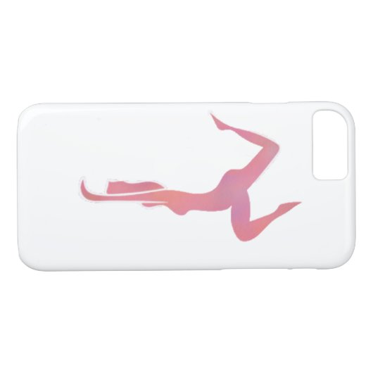 Yoga-Mädchen 3 Case-Mate iPhone Hülle (Rückseite (Horizontal))