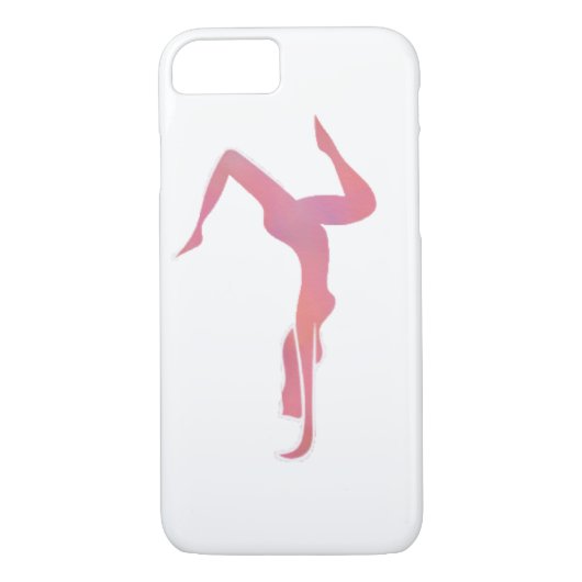 Yoga-Mädchen 3 Case-Mate iPhone Hülle (Rückseite)