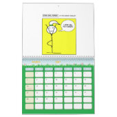 Yoga-Mädchen-Power "das ganze Jahr hindurch " Kalender (Mär 2027)