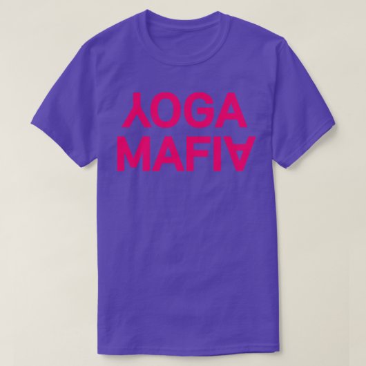 Yoga Mafia Liebe Peace Funny Gift T-Shirt (Design vorne)