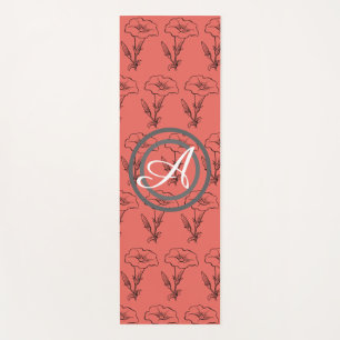 YOGA MAG HAPPY SEED BLUME MIT CUSTOM INITIAL YOGAMATTE