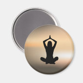 YOGA Magnet (Vorderseite/Rückseite)