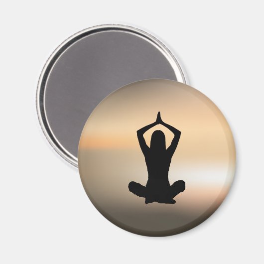 YOGA Magnet (Vorderseite/Rückseite)