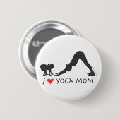 Yoga-Mama Button (Vorne & Hinten)
