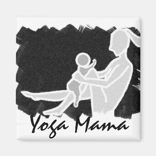 Yoga Mama Magnet (Vorne)
