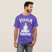Yoga Mama Mama Mother Mommy Hobby Freundin T-Shirt (Vorne ganz)