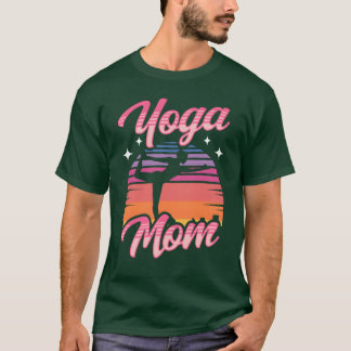 Yoga Mama Mother Hobby Mommy Giry T-Shirt