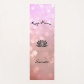 Yoga-Mama-Namaste-Design Yogamatte (Vorderseite)