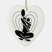 Yoga Mama Ornament (Rechts)