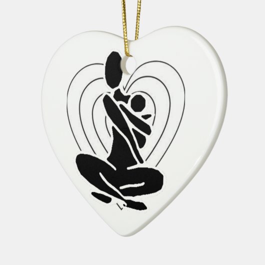 Yoga Mama Ornament (Links)