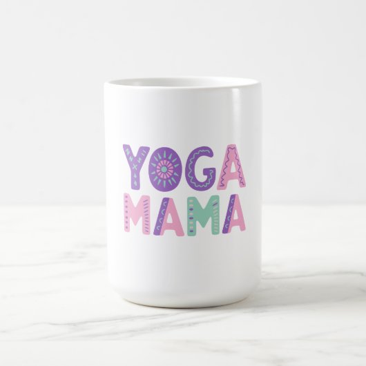Yoga Mama Pastel Tasse (Mittel)