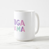Yoga Mama Pastel Tasse (VorderseiteRechts)