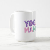 Yoga Mama Pastel Tasse (Vorderseite Links)