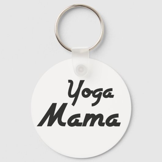 Yoga Mama Schlüsselanhänger (Vorderseite)